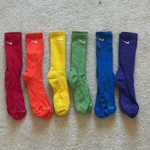 6pc men's Nike socks